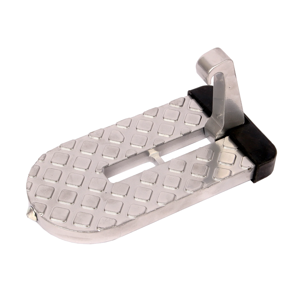 Foldable Car Roof Rack Step Car Door Step Universal Latch Hook Auxiliary Walking Car Foot Pedal Aluminium Alloy Safety Hammer