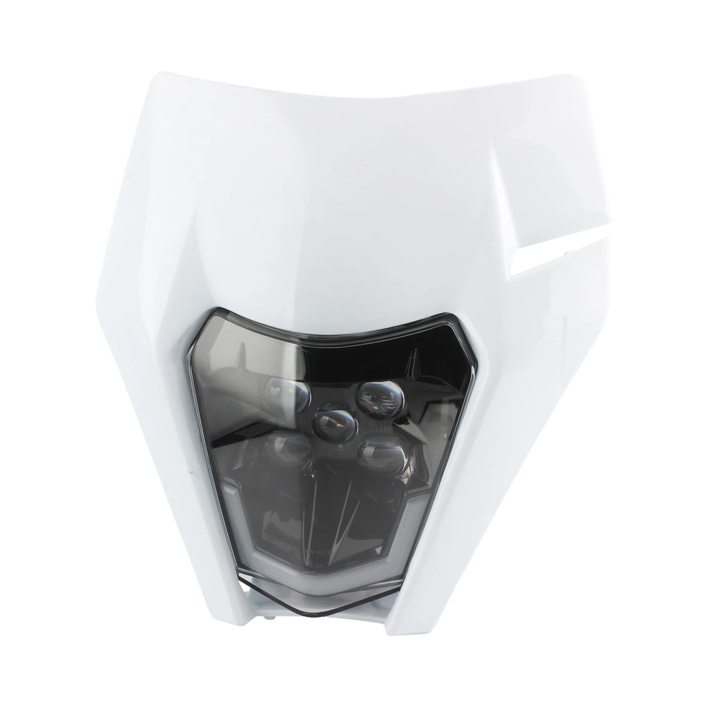Motorcycle for KTM Headlight LED Headlamp Plate EXC XC SX SXF MX 125-500 2018-2023 Supermoto Dirt Bike Enduro Motocross Fairing