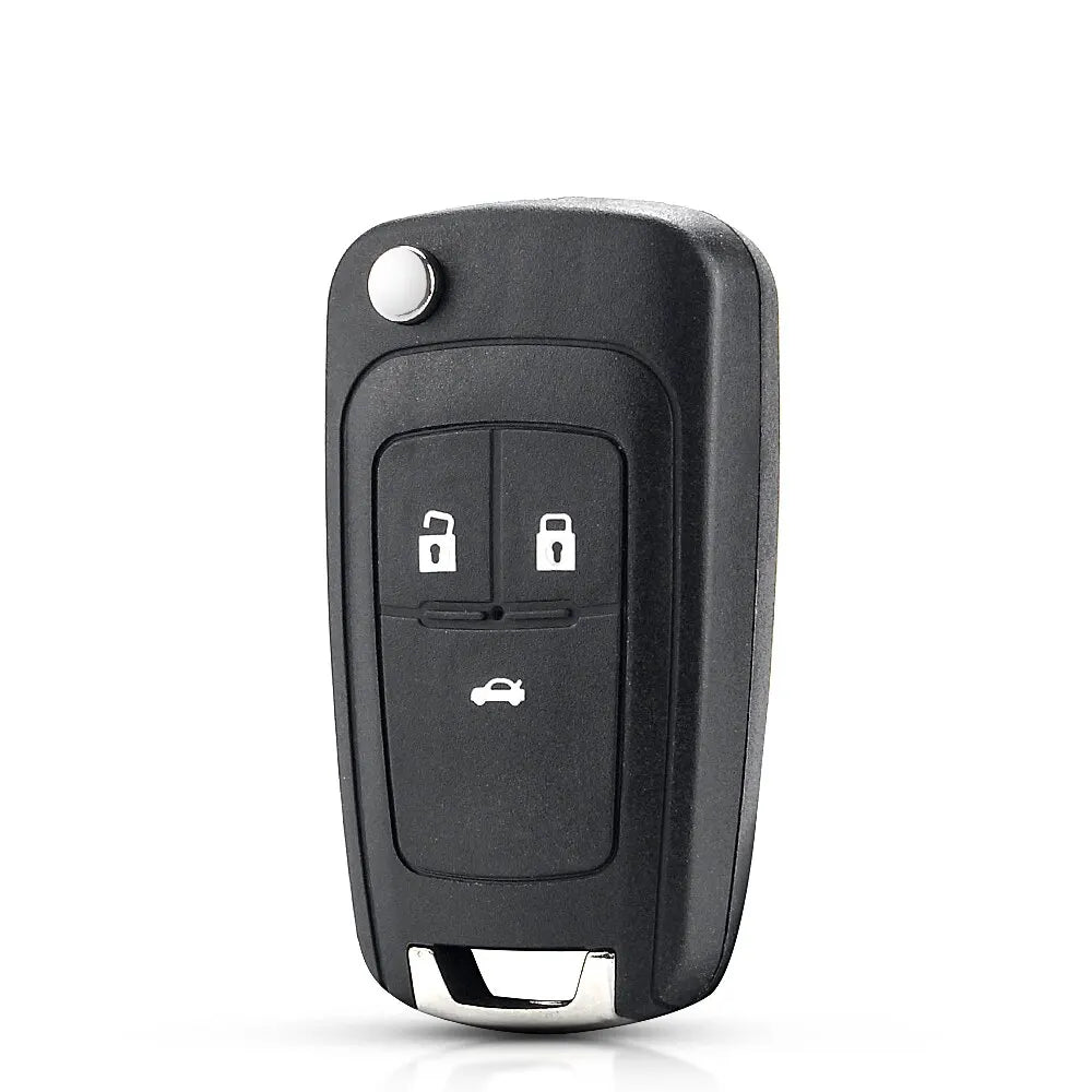 KEYYOU Flip Folding Remote Car Key Shell For Chevrolet Cruze Epica Lova Camaro Impala