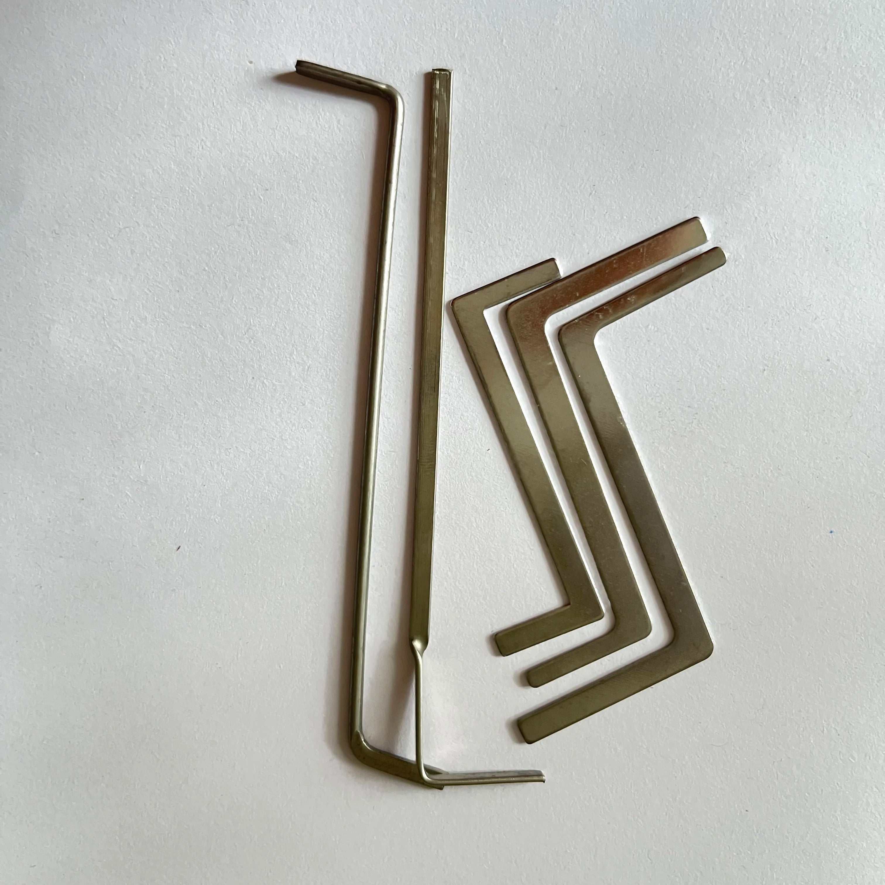 New 6 pieces/11 pieces Lock Tension Wrench ,Replacement Turning Tool Locksmith Pick Tool
