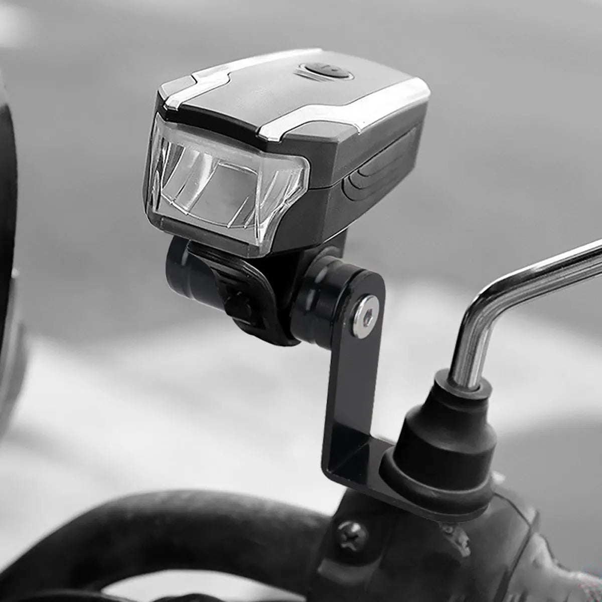Moto Mirror Expander Bracket Motorcycle Accessories Multifunctional Phone Holder Levers Universal Adapter Holder Clamp Bar Alloy
