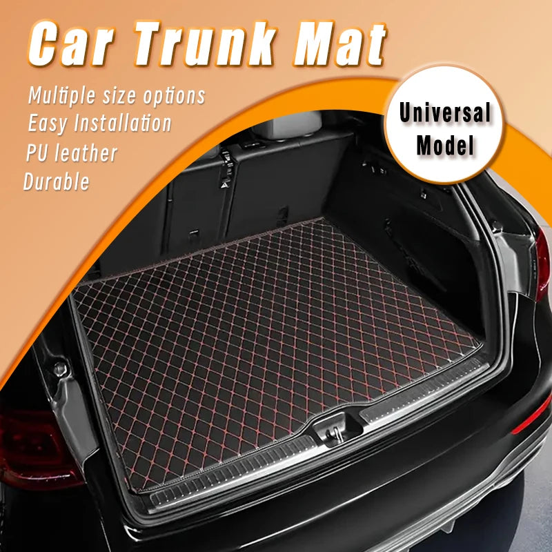 Universal Car Trunk Mats Auto Vehicles Cargo Liner Carpets Interior Accessories Products Rugs Covers Automobiles Replacement