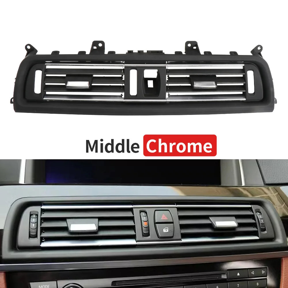 Front Console Central Grill Dash AC Air Conditioner Vent Grille For BMW F10 F11 520i 523i 525i 528i 535i 64229166885 64229209136