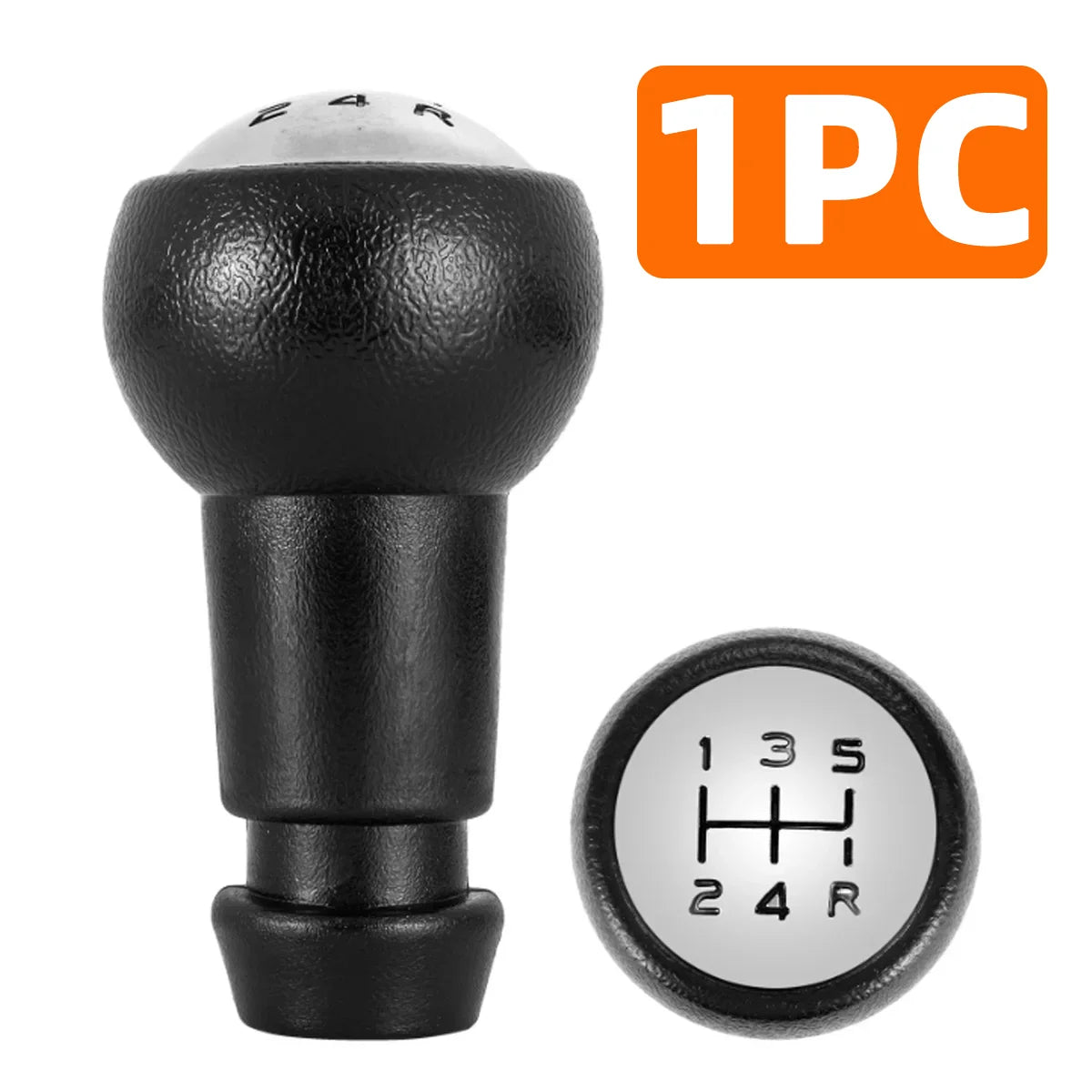 1PC 5-Speed Shift Lever Transmission Knob Head For Peugeot 206 207 306 307 308 3008 406 4007 Shift Lever Handball Car Parts