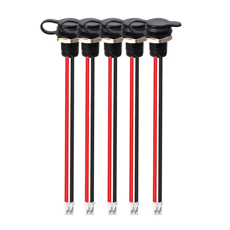 1/20pcs USB Type C Connector Type-C Waterproof with Nut Locking Plate Female TPC Waterproof High Current Fast Charging Jack Port