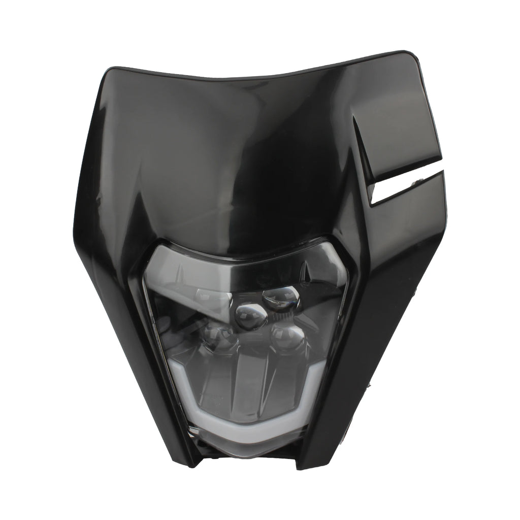 Motorcycle for KTM Headlight LED Headlamp Plate EXC XC SX SXF MX 125-500 2018-2023 Supermoto Dirt Bike Enduro Motocross Fairing