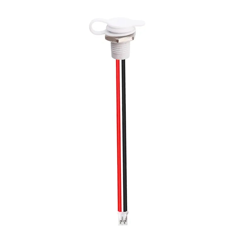 1/20pcs USB Type C Connector Type-C Waterproof with Nut Locking Plate Female TPC Waterproof High Current Fast Charging Jack Port