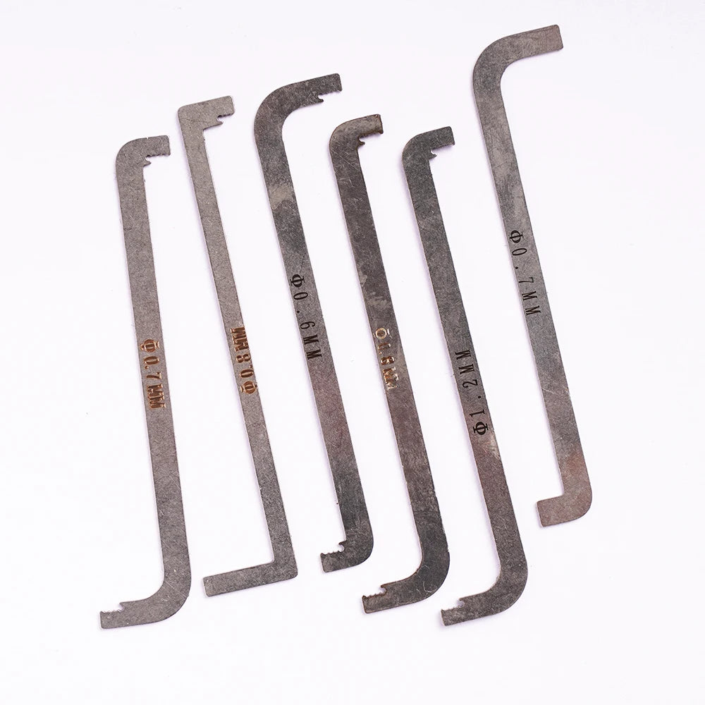 New 6 pieces/11 pieces Lock Tension Wrench ,Replacement Turning Tool Locksmith Pick Tool
