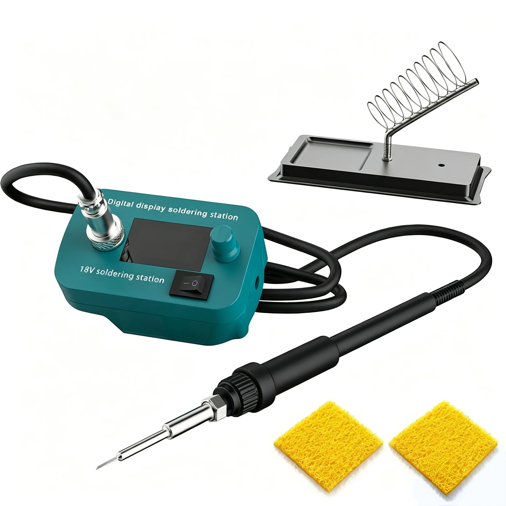 Nananuu Cordless Electric Soldering Iron Adjustment Welding Gun Torch Repair Tool For Makita/For Dewalt/For Bosch/For Milwaukee