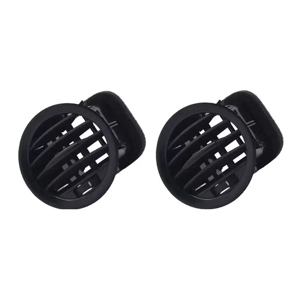 Black/Chrome A/C Air Vent Cover Outlet Grille Fits For Opel ADAM CORSA D MK3 Vauxhall 13417363 2201099