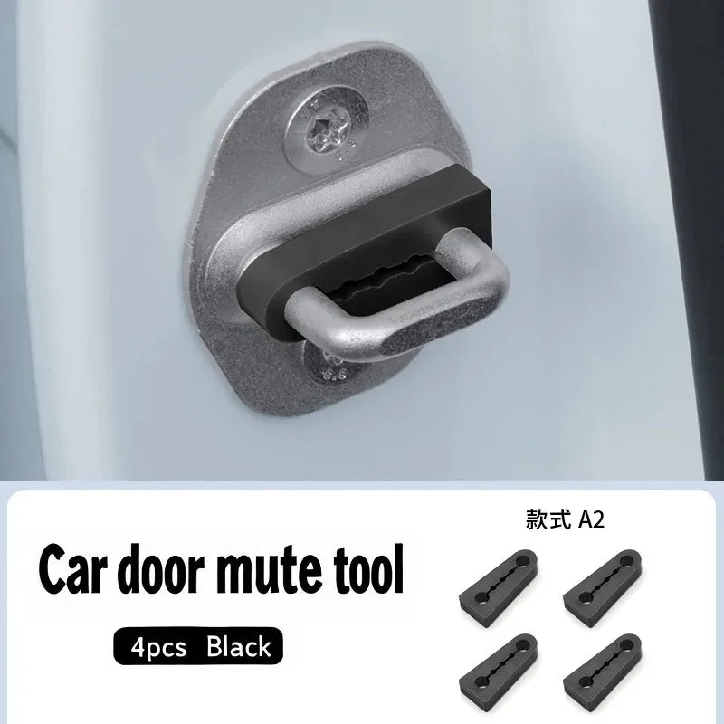 4PCS Shock Absorber Rubber For VW Audi Skoda Seat Car Door Lock Buffer Audi Skoda Seat Car Door Lock Buffe…Damping Seal Pad Dead