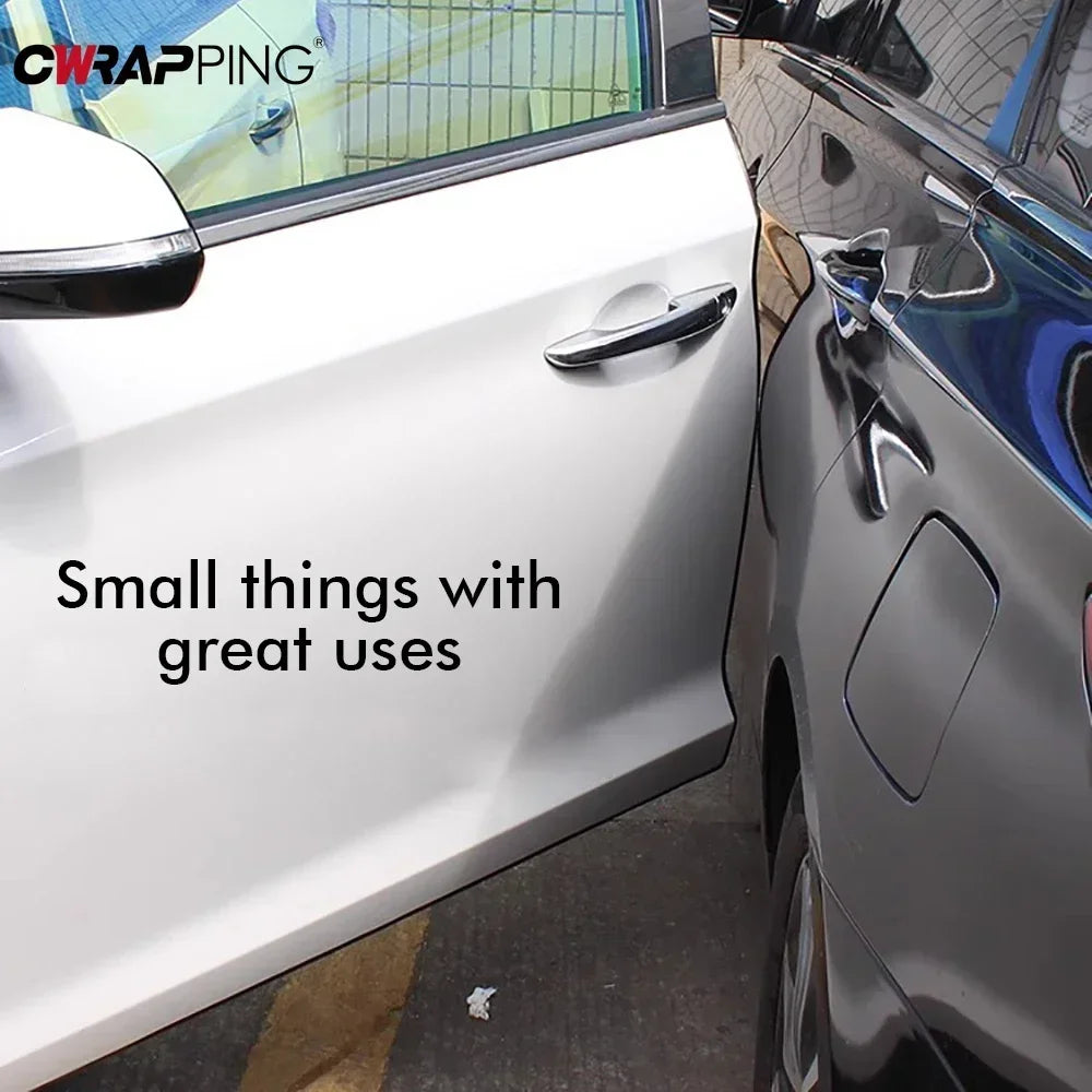 5M Car Door Protector Edge Scratch Auto Door Sealing Strips Transparent Anti-collision Protection PVC Strip for Cars Accessories
