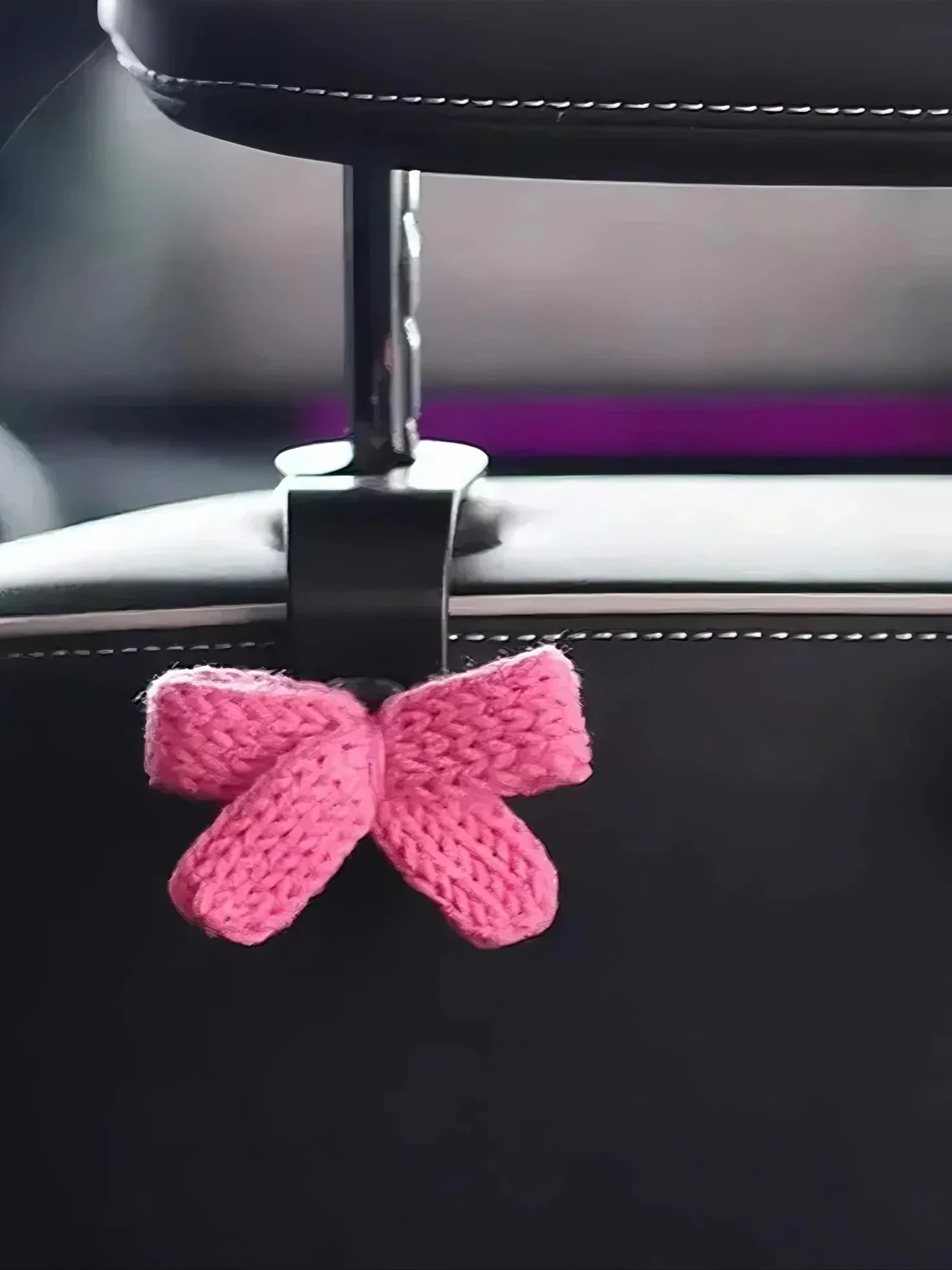 Cartoon Cute Multifunctional Car Mounted Hook - an easy-to-install and detachable car accessory that saves space in the car
