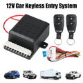 12V universal car keyless entry central locking remote control, wire cutting car rearview mirror folding mirror controller