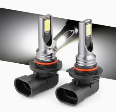 2PCS H8 H11 Led HB4 9006 HB3 9005 Fog Lights Bulb 3030 12SMD 6000K White Car Driving Running Lamp Auto Front Lamp Leds Light 12V