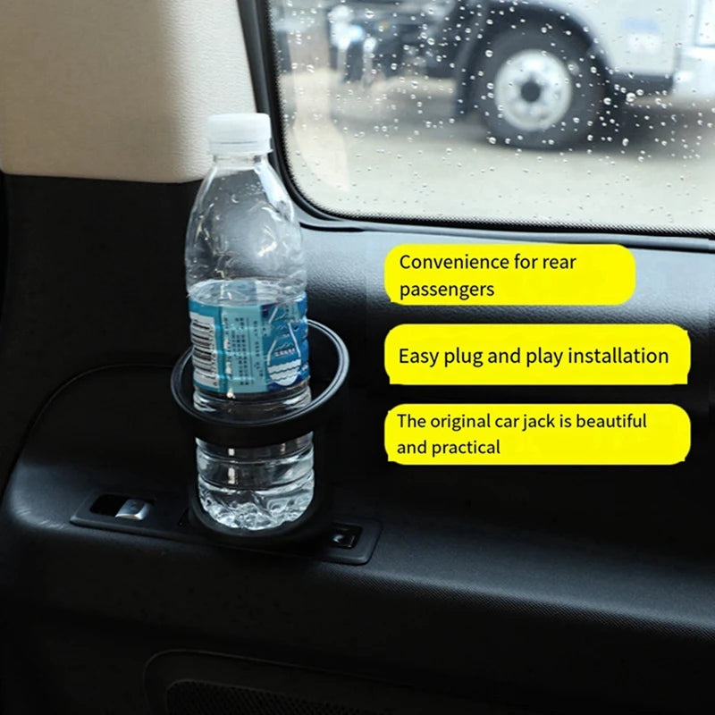 2X Automobile Rear 3Rd Row Seat Side Water Drink Holder Frame For Mercedes-Benz Vito W447 V-Class V260 W448 2015-2022-A60M