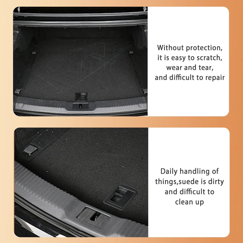 Universal Car Trunk Mats Auto Vehicles Cargo Liner Carpets Interior Accessories Products Rugs Covers Automobiles Replacement