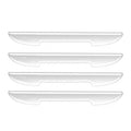 4/8pcs Car Door Protective Sticker Strip Carbon Fiber Look Anti-Collision  Protector Car Door Edg Scratch-resistant Stickers