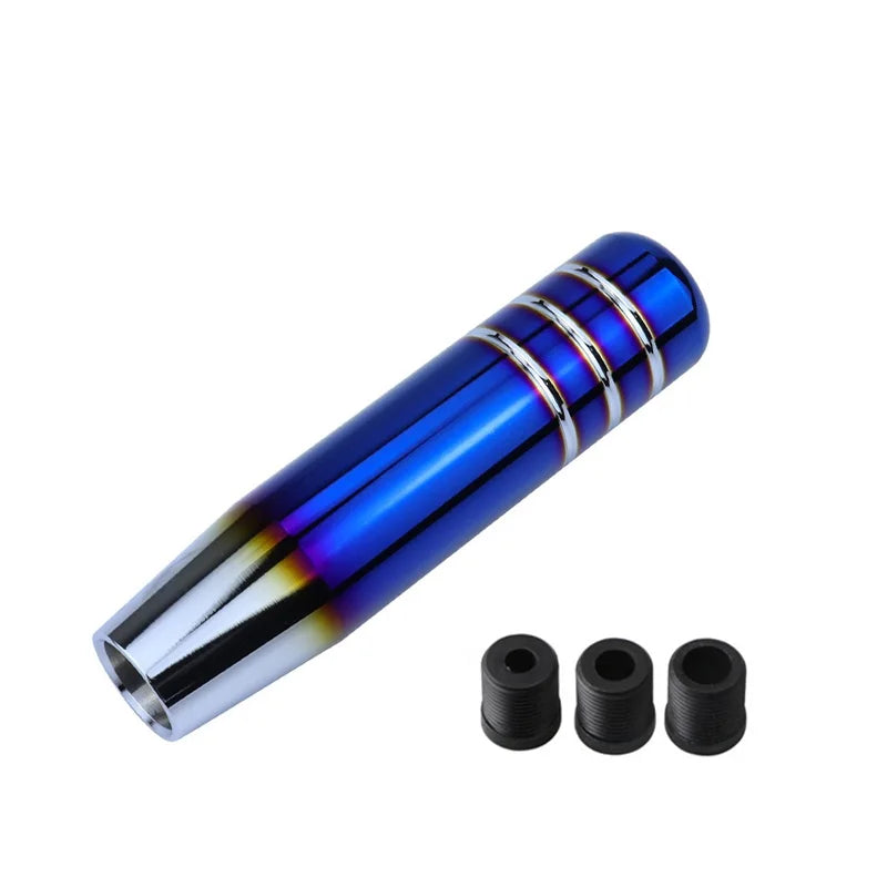Car Universal 13cm Aluminum Gear Shift Knob MT Gear Stick Lever Shifter Knob Handle Extended JDM Gear Shifter Gear Head Knob