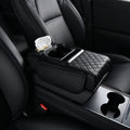 1PC Car armrest box pad, height pad, beverage cup holder, multifunctional storage, universal central armrest pillowcase