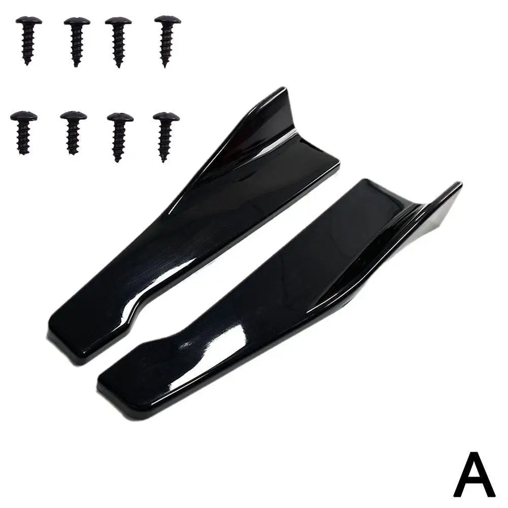 Universal Car Bumper Lip Spoiler Front Rear Splitter Diffuser Strip Scratch Protector Auto Body Styling Accessories