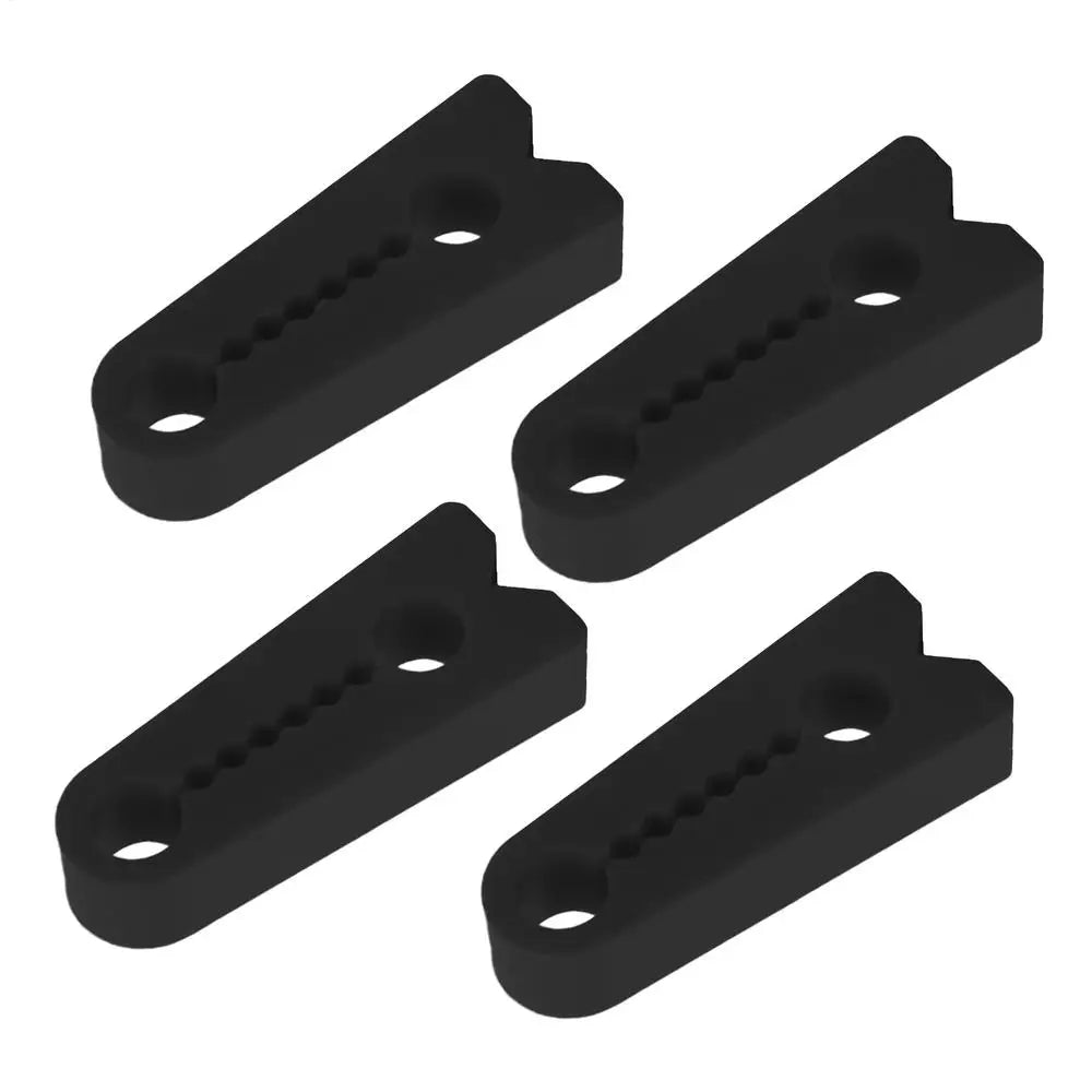 4pcs Car Door Shock Absorber Silicone Latch Cover For Noise Reduction, Commuting Short Trips & Urban Riding car accessories