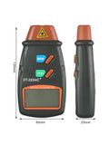 Digital Laser Tachometer Hour Meter Diagnostic tool Non-Contact Motor Lathe Speed Gauge Revolution Spin RPM Meter