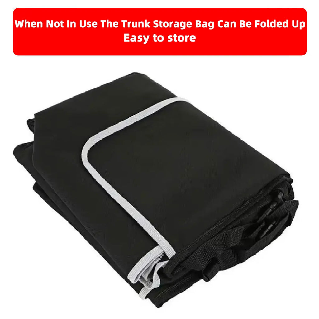PINMOAP Oxford Cloth Car Trunk Storage Bag Hanging Car Trunk Storage Bag Large Capacity Rear Seat Storage Bag Hanging Bag
