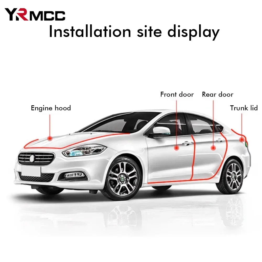 5M Car Door Protector Universal Side Protector Stricker Door Edge Auto Edge Strip Protection Rubber Sealing Strips for Cars