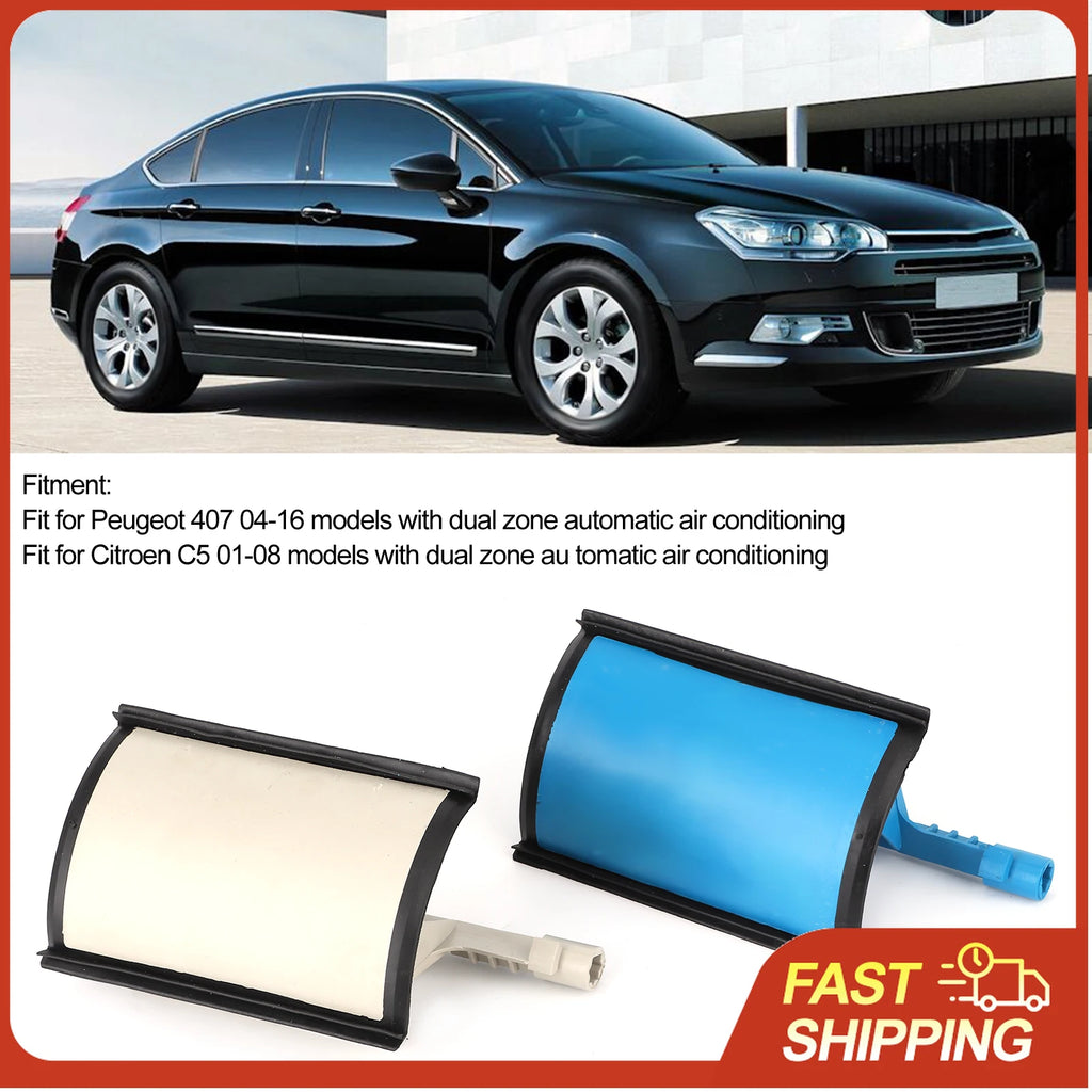 Dual Zone Air Conditioning Heater Flap Repair Kit with Sponge 6480E3 Fit for Peugeot 407 2004‑2016