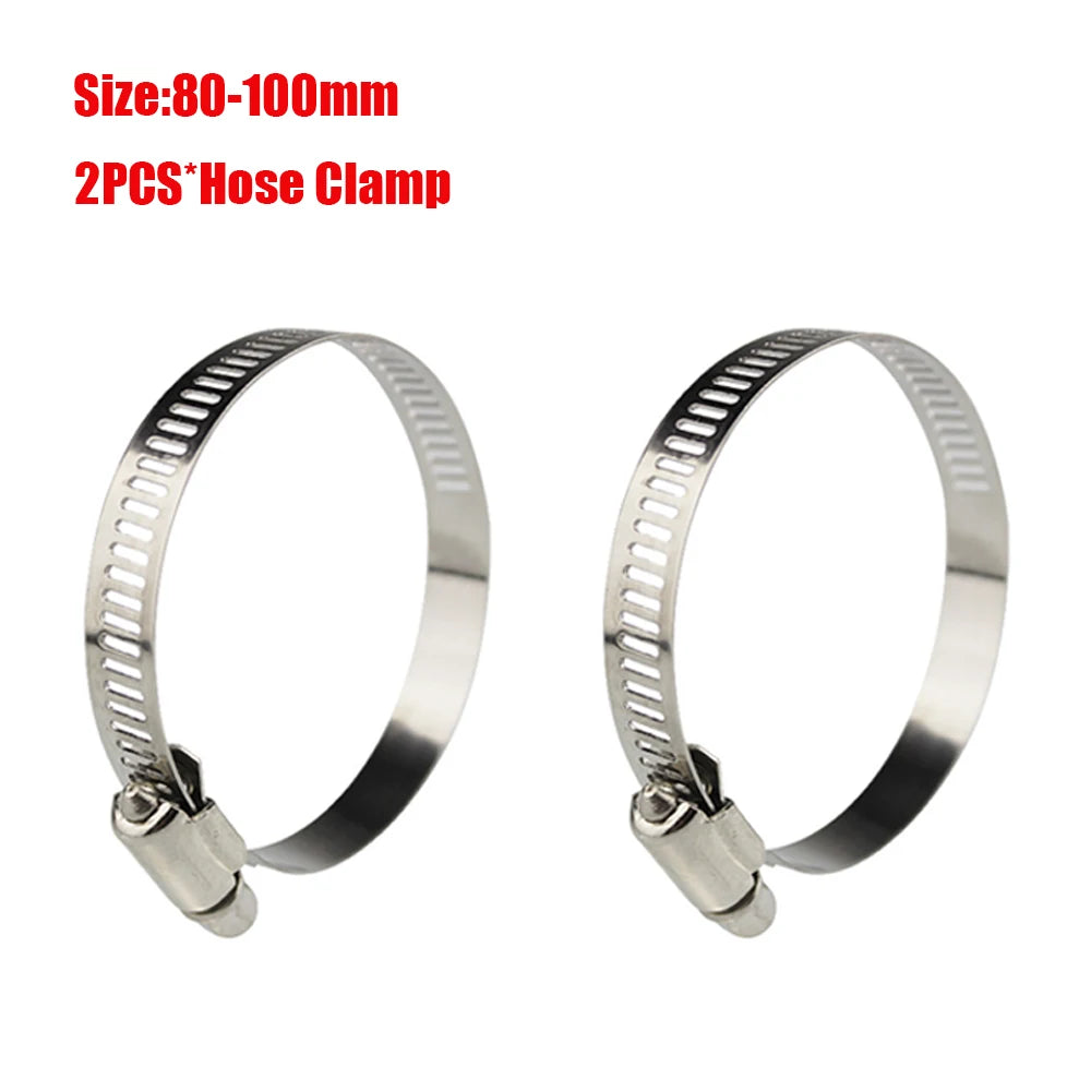 25/42/60/75/90mm Diameter 60-200cm Lenght  Air Diesel Parking Heater Duct Pipe Tube Hose For Webasto Eberspacher Car Camper