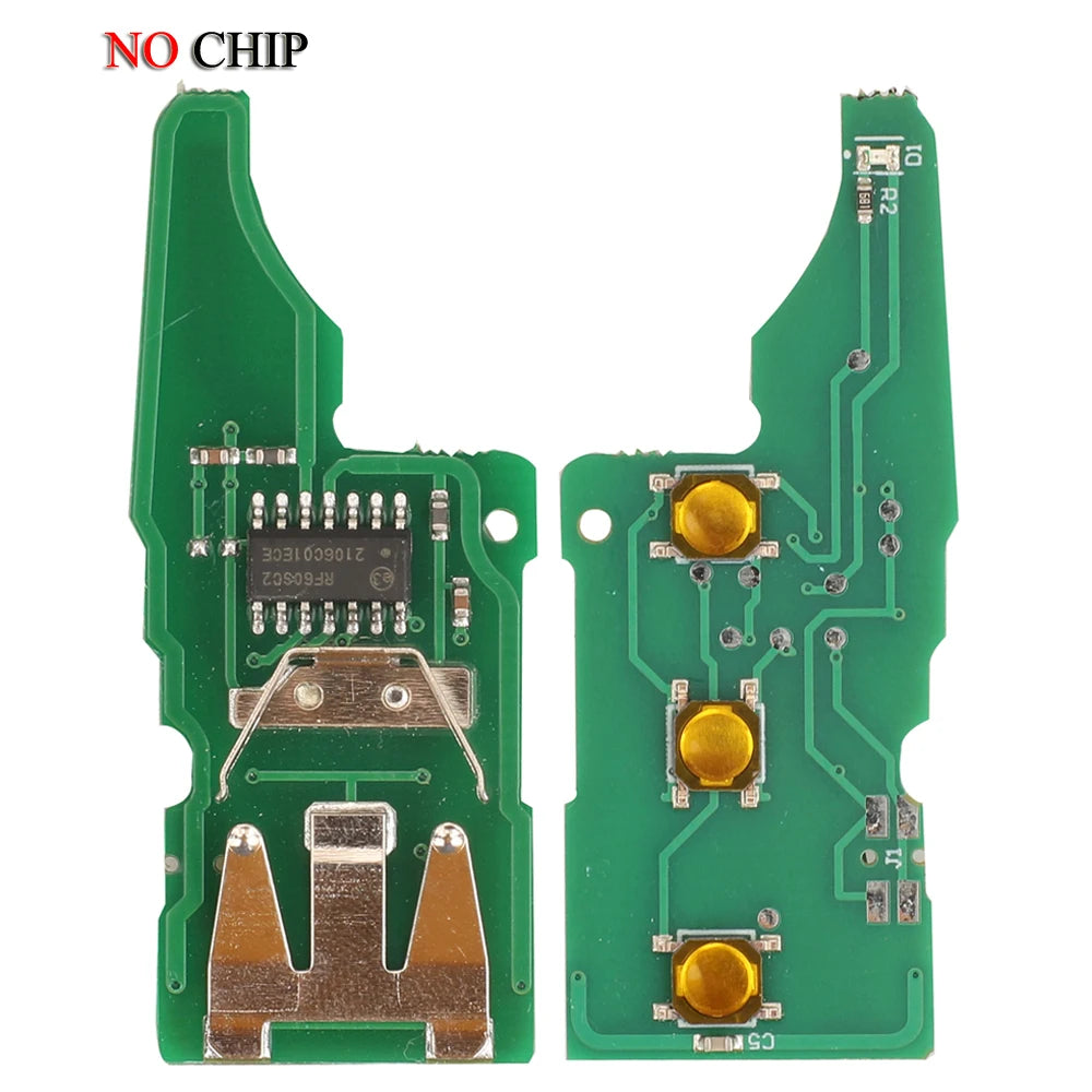 jingyuqin 3T0837202 5K0837202AD / 202Q Remote Car Key For VW Beetle Eos Golf 6 Jetta Tiguan Seat Skoda Fabia 434Mhz ID48 Chip