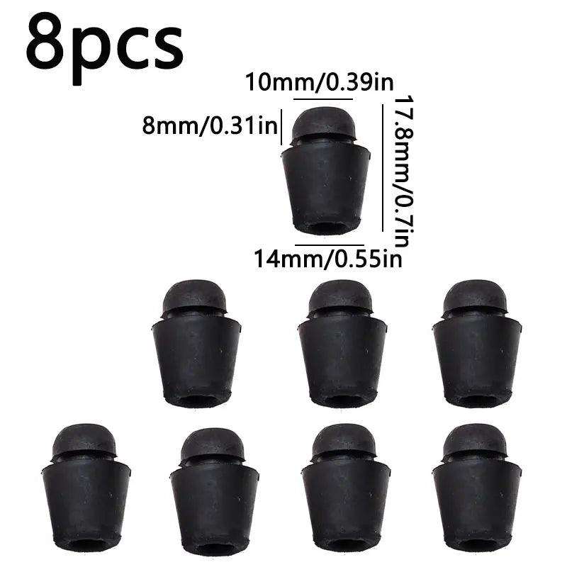 4-20Pcs Car Door Bumper Guards Door Pad Absorber Universal Car Door Anti Shock Rubber Protector Auto