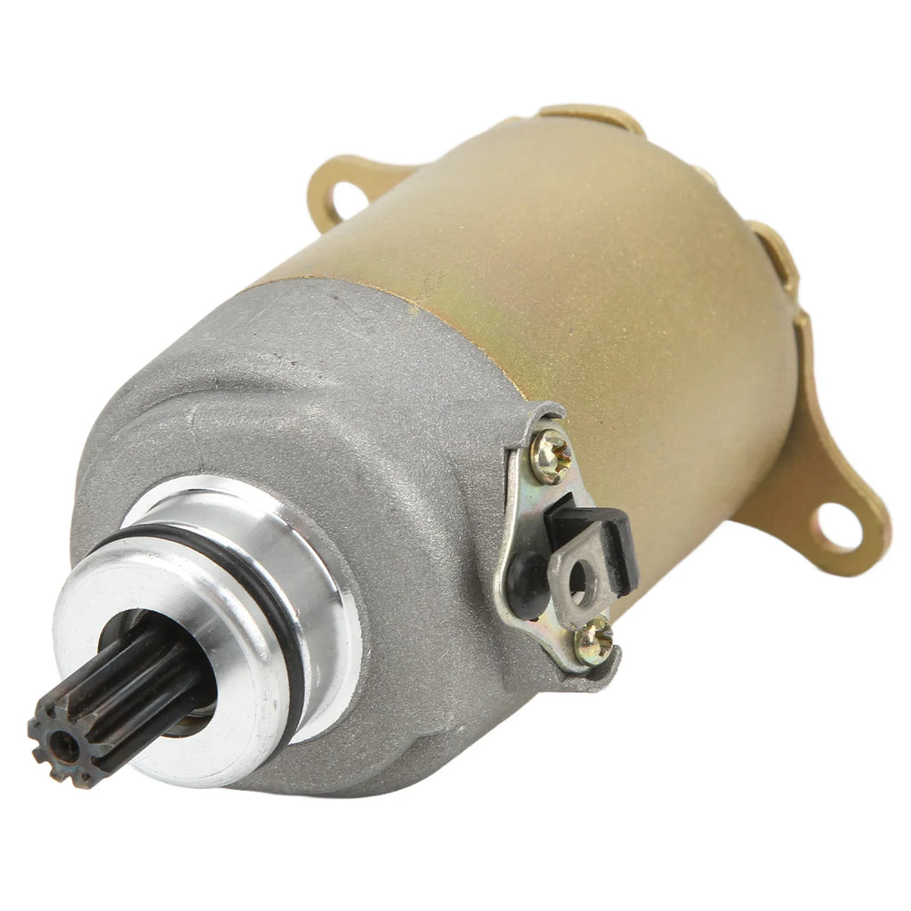 ATV Starter Motor Starter Motor 9 Teeth Metal Starter Motor Replacement for GY6‑125 150 157CC Engine Scooter Motorcycle ATV