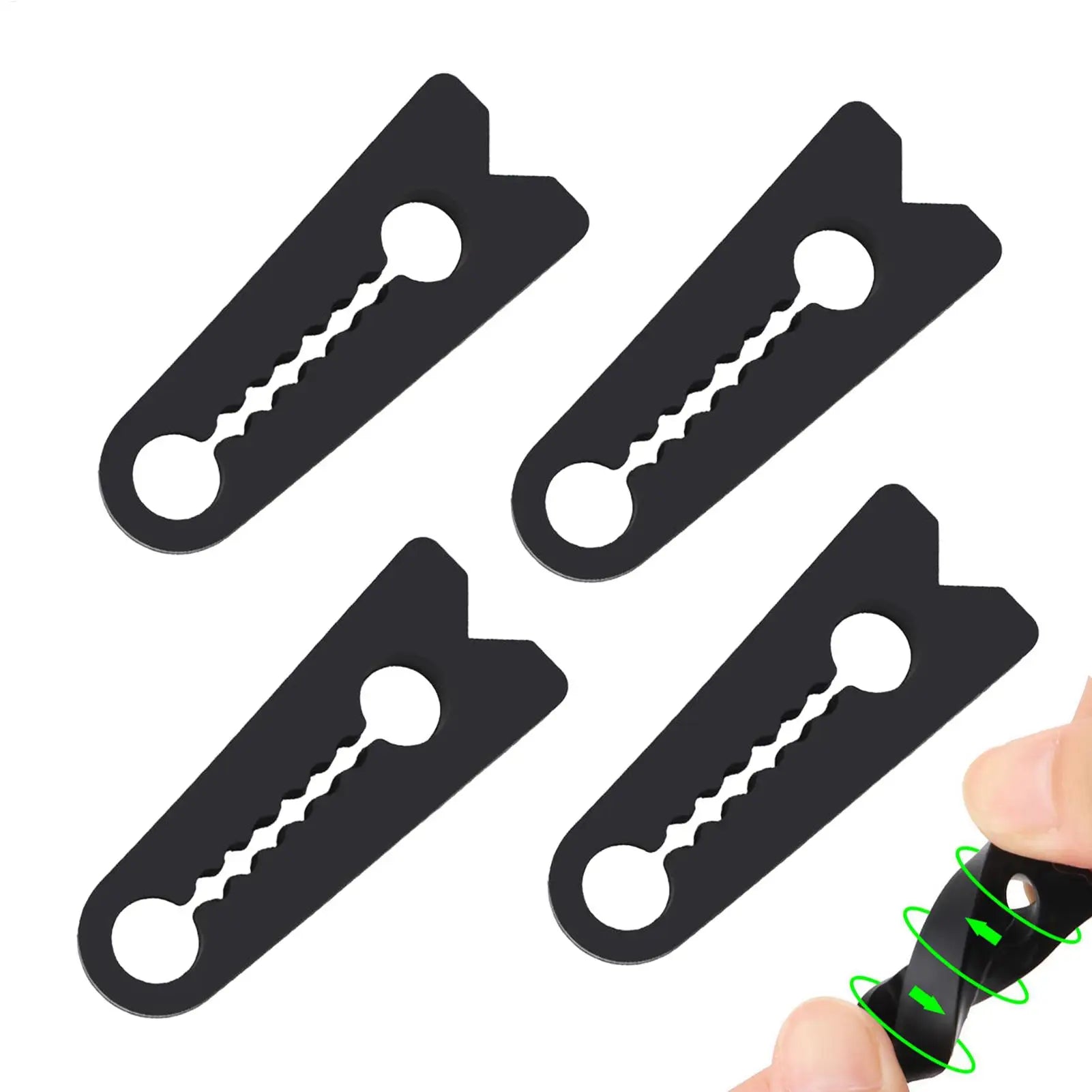 4pcs Car Door Shock Absorber Silicone Latch Cover For Noise Reduction, Commuting Short Trips & Urban Riding car accessories