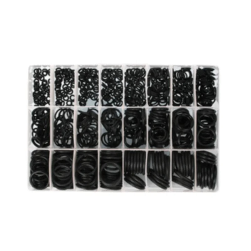 O Ring Set Seal Kit R134a R12  HNBR Rubber O-Rings Assortment For Car Automotive Air Conditioner A/C System Repair Tool
