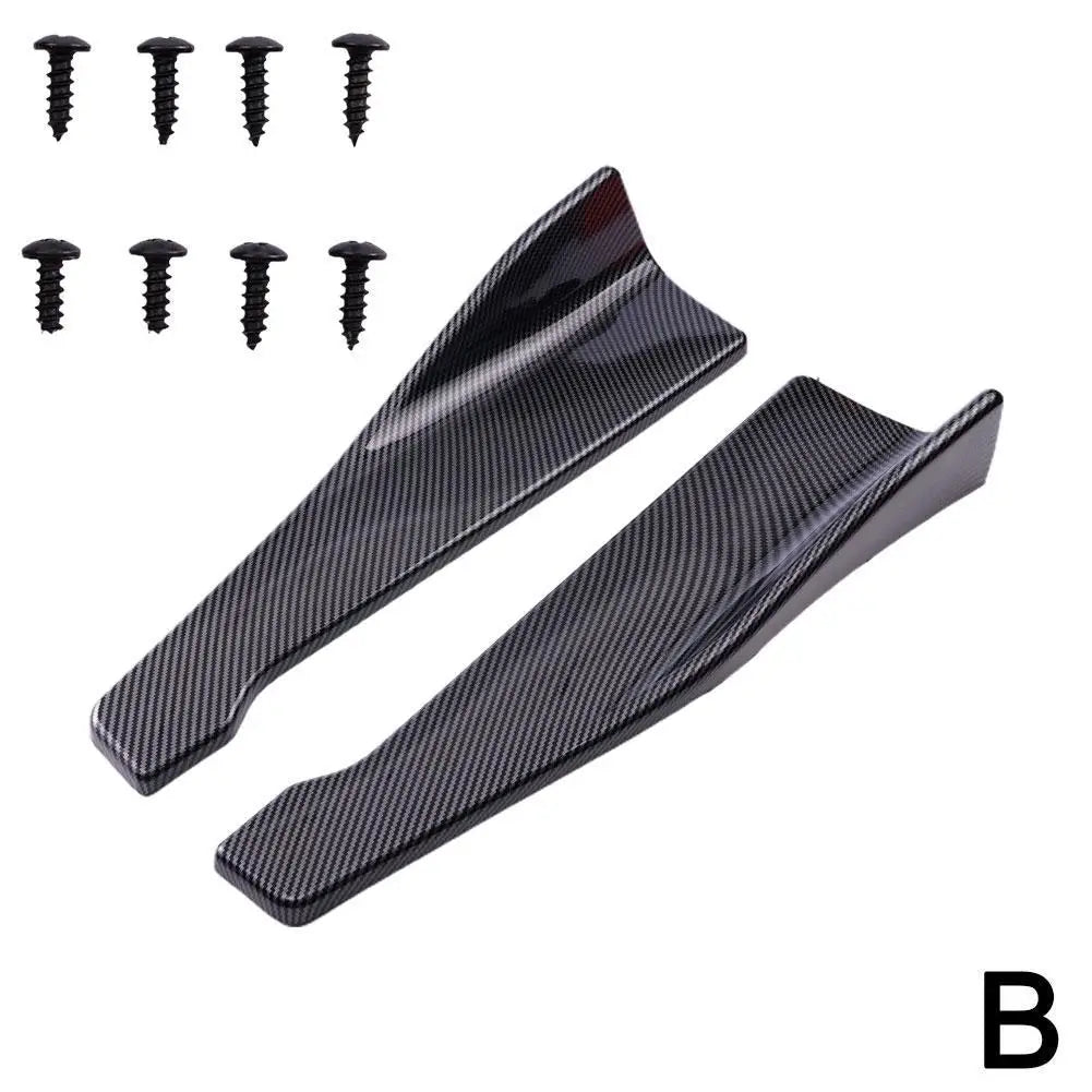 Universal Car Bumper Lip Spoiler Front Rear Splitter Diffuser Strip Scratch Protector Auto Body Styling Accessories