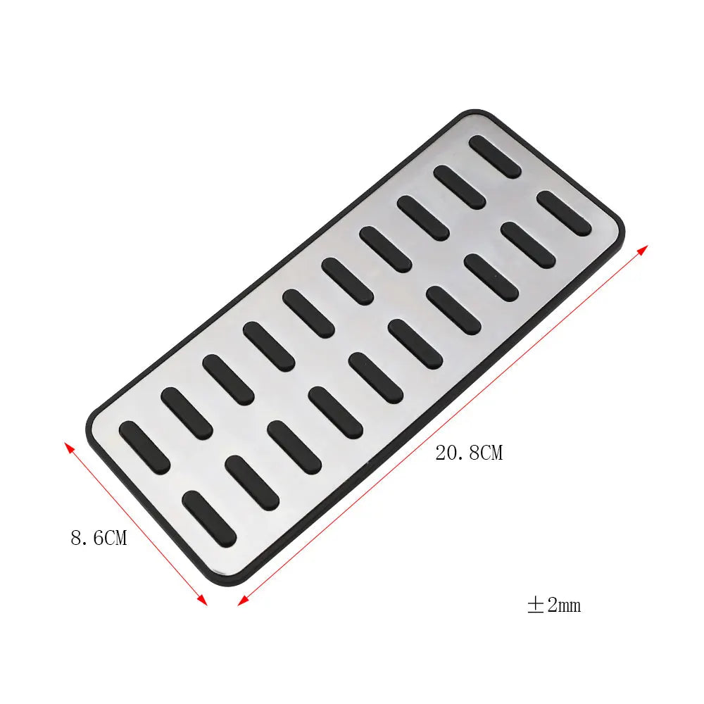 Car Pedals Gas Accelerator Brake Clutch Footrest Pedal Cover for Hyundai Ix25 Creta Accent Verna Solaris for Kia Rio Soul K2 KX3