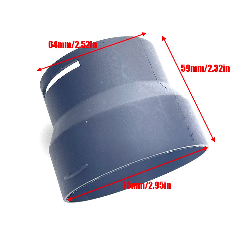 Air Diesel Heater 75mm Diameter 200cm Length Duct Pipe Tube Hose Outlet Exhaust Joiner Connector For Webasto Eberspaecher