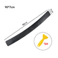 Car door anti-kick protection sticker anti-scratch film car rear bumper trim car trunk threshold 3D carbon fiber stripe sticker