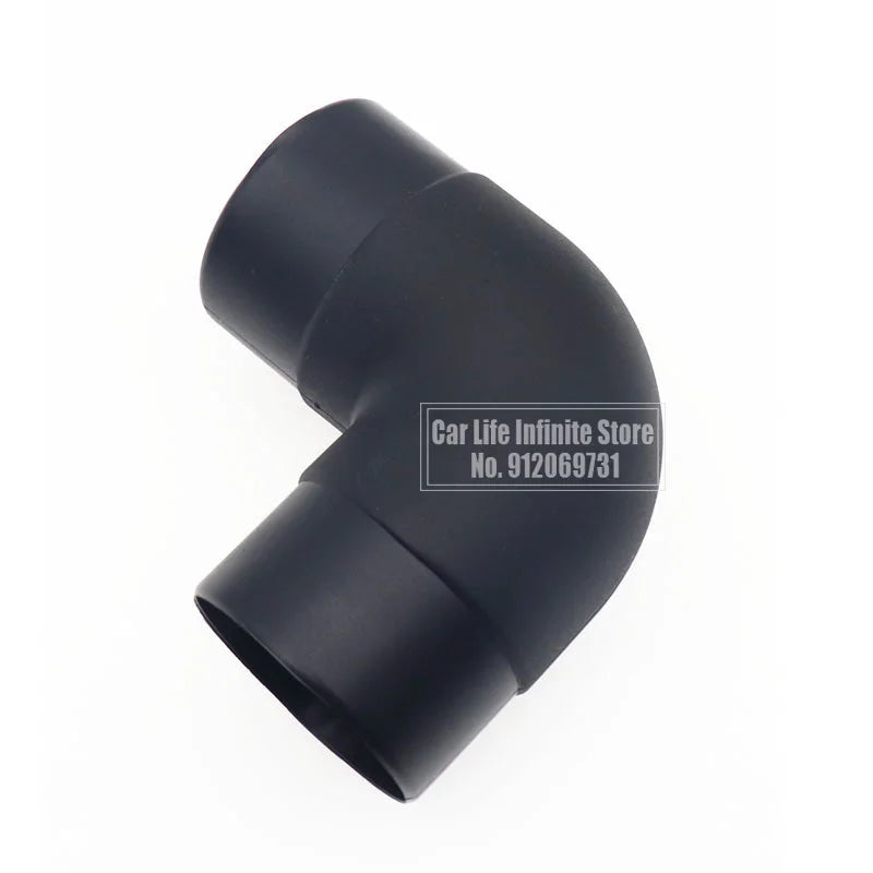 60mm Car Air Heater Ducting Pipe Air Vent Outlet L Piece Elbow Bend Pipe Exhaust Connector For Webasto Eberspaecher Diesel