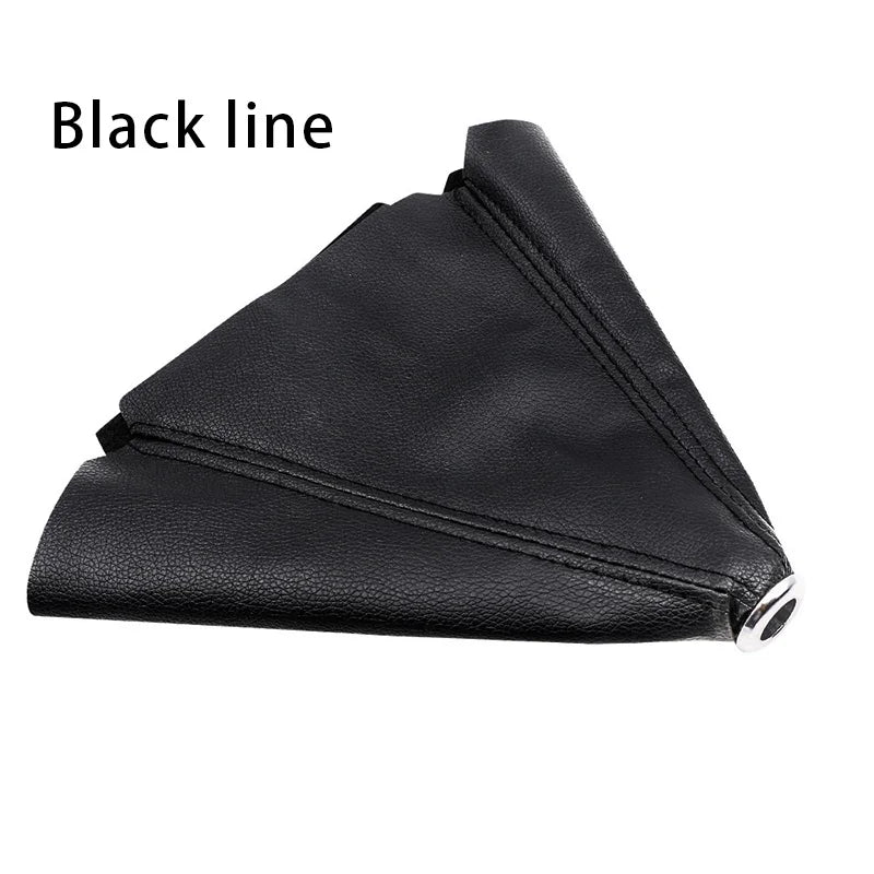 Car Manual Gear Shift Lever Dust Cover PU Leather Gear Position Dustproof Cover Automobile Interior Decoration Accessories
