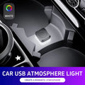 1pc Car USB Led Light mood lamp Plug Play Universal LED interior Atmosphere Light Auto Reading Lamp Decorations Decorative Strip