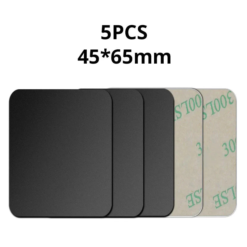 Metal Plate For Car Phone Holder Magnetic Universal Iron Sheet Disk Sticker Mount Mobile Phone Magnet Stand For IPhone
