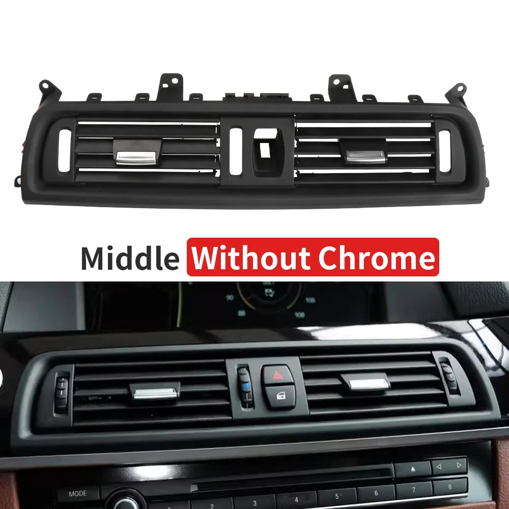 Front Console Central Grill Dash AC Air Conditioner Vent Grille For BMW F10 F11 520i 523i 525i 528i 535i 64229166885 64229209136