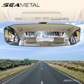 SEAMETAL Car Baby Mirrors Interior Rear View Mirror Wide Angle Convex Rearview Mirror Anti Glare Large Vision Auxiliary Monitor