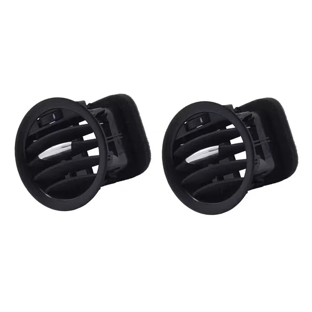 Black/Chrome A/C Air Vent Cover Outlet Grille Fits For Opel ADAM CORSA D MK3 Vauxhall 13417363 2201099