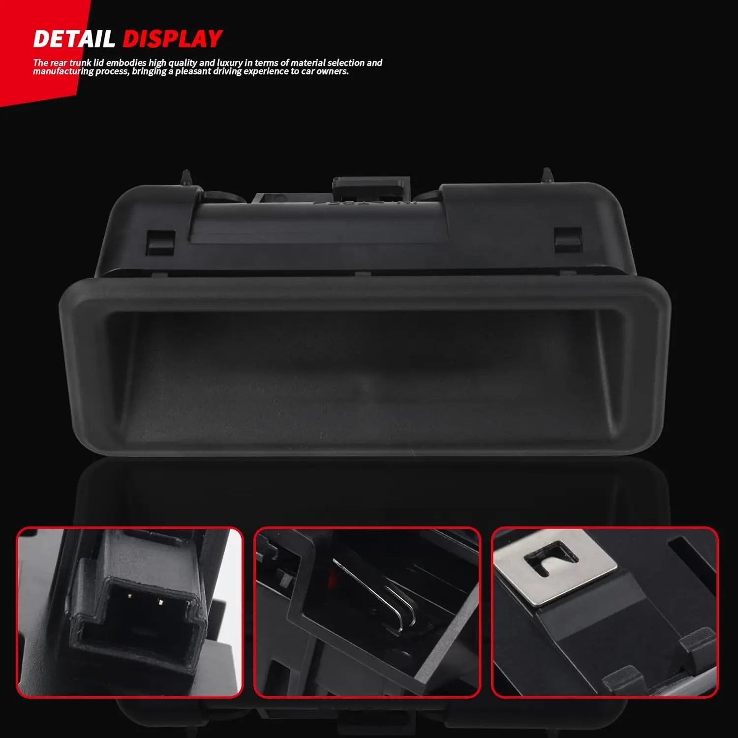Trunk Lid Lock Release Push Button Handle Switch For BMW Series 1 3 5 X6 X5 X1 E60 E90 E91 E92 E93 E70 E71 51247118158 7118158