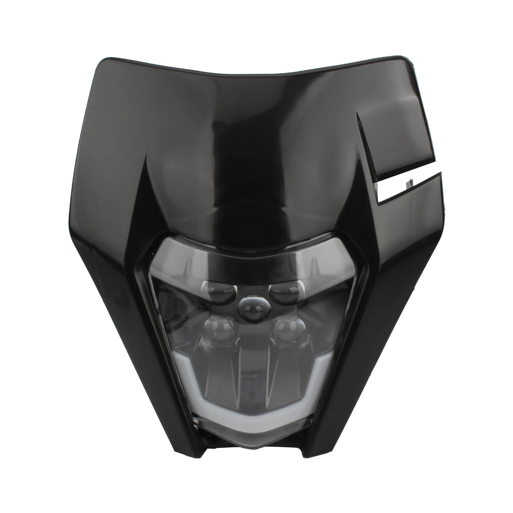 Motorcycle for KTM Headlight LED Headlamp Plate EXC XC SX SXF MX 125-500 2018-2023 Supermoto Dirt Bike Enduro Motocross Fairing