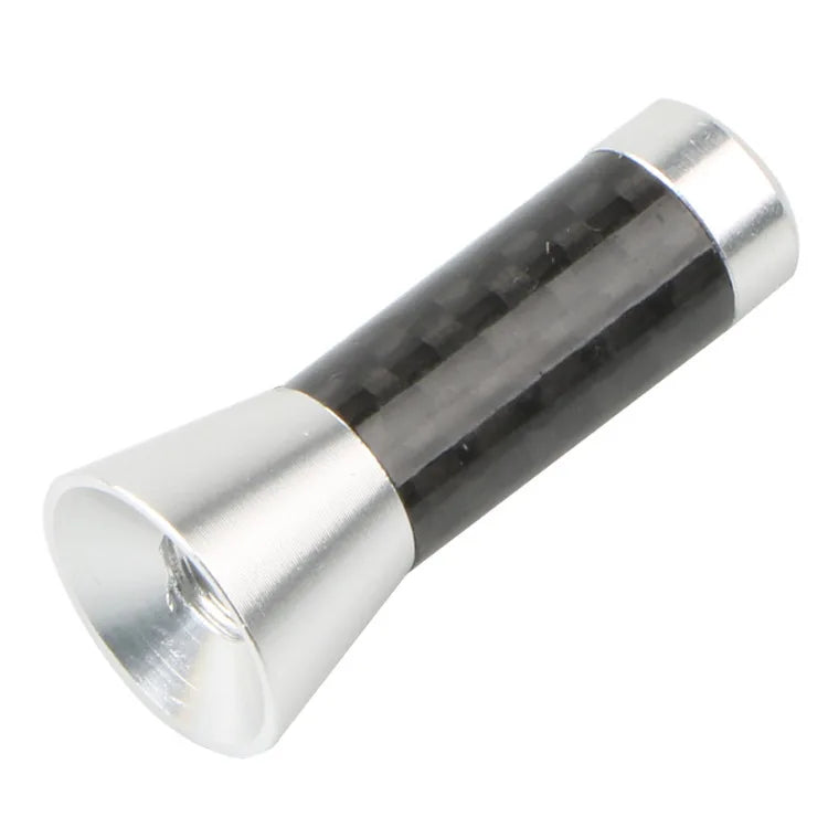 Brand New Carbon Fiber Screw Metal Short Stubby Mast Antenna Car Styling Roof Antenna Enhanced Signal For Benz Car Accessories